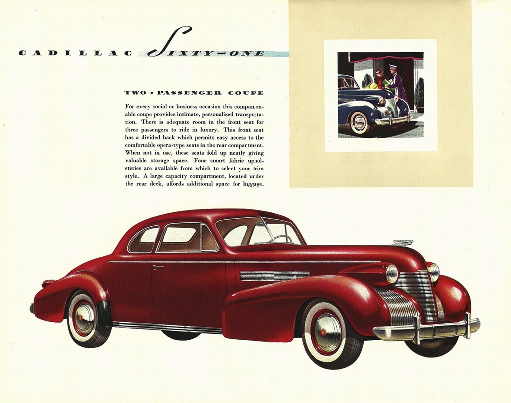 1939 Cadillac Brochure Page 9